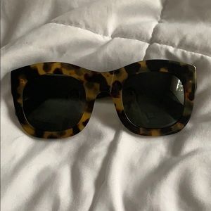 Anine Bing Larchmont Sunnies - Tortoiseshell
